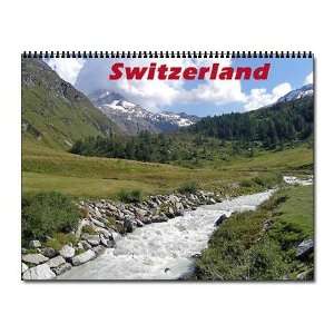  Fextal Valley, Switzerland Art Wall Calendar by  