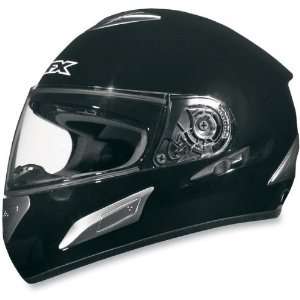  AFX FX 100 SUNSHIELD MOTORCYCLE HELMET BLACK LG 