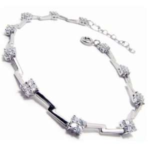   Diamond Bracelet Sterling Silver 925 Jewelry: CET Domain: Jewelry