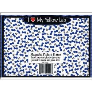  Yellow Lab Blue 3 N 1 Picture Frame: Everything Else