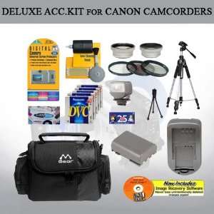  Deluxe Accessory Kit for the Canon ZR10,ZR20,ZR40,ZR60 
