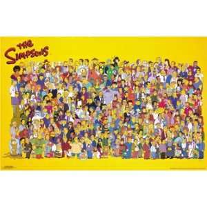  The Simpsons, Full Cast, Poster