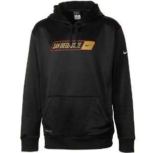  Nike San Diego State Aztecs Mens Therma Fit Pullover 
