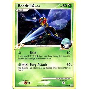  Pokemon Platinum Arceus Single Card Common #53 Beedrill G 