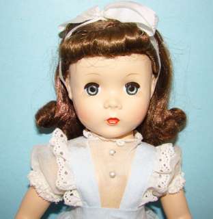 Maggie Face Madame Alexander Doll Brunette 15 in C1950s  