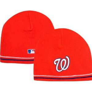  Washington Nationals Authentic MLB Knit Hat: Sports 