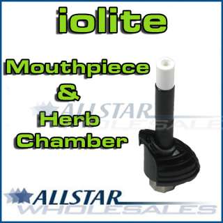 NEW IOLITE VAPORIZER HERB FILLING CHAMBER & MOUTHPIECE  