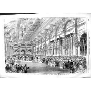  1855 QUEEN VISIT FRANCE GRAND BALL HOTEL DE VILLE