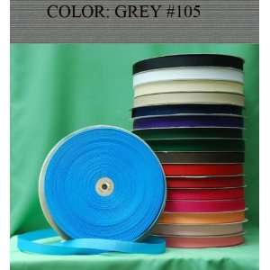  POLYESTER GROSGRAIN RIBBON Grey #105 5/8~USA Arts, Crafts & Sewing