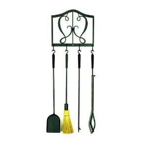   Iron Wall Mounted Tool Set   Powder Coated Graphite: Home & Kitchen