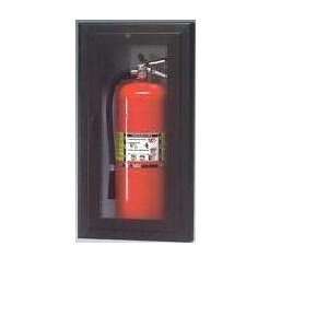  Larsens 2409SM Black Fire Extinguisher Cabinet Surface 