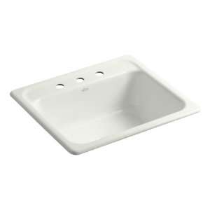 Kohler K 5964 3 NY Mayfield Self Rimming Kitchen Sink with Three Hole 