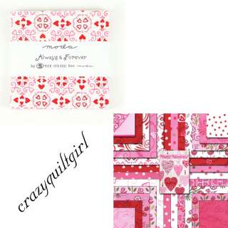 ALWAYS & FOREVER Charm Pack by Deb Strain for Moda Fabrics 