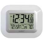 La Crosse Technology WS 811561 W atomic digital wall clock with solar 