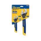 Vise Grip 2 Pc. Adjustable Wrench Set   6 in. & 10 in.
