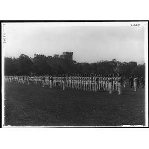 Cadet drill on parade ground,West Point,N.Y. 