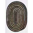 Super Area Rugs 8ft x 11ft Oval Braided Rug Soft Chenille Area Rug 