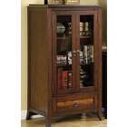 Furniture of America Kassandra Pier Cabinet in Cherry Brown Oak 2 tone 