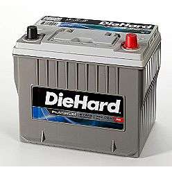   Price with Exchange)  DieHard Automotive Batteries Car Batteries