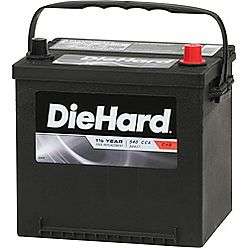 Automotive Battery, Group Size 26R (with exchange)  DieHard Automotive 