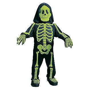 3D EVA Skeleton Child Costume  Totally Ghoul Seasonal Halloween Boys 