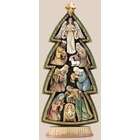 Roman Pack of 2 Josephs Studio 9 Piece Tree & Christmas Nativity 