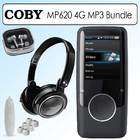 Coby MP620 4G  4GB Video Player Black With 1.8in LCD Kit