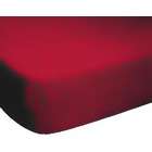 SheetWorld Youth Bed Sheet Sets   Solid Red Jersey Knit   33 x 66 