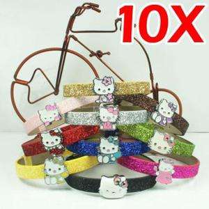   HelloKitty Slide Bracelets Birthday for Party Girls Favor Gifts BIN