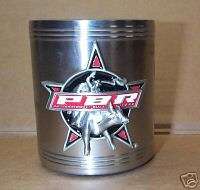 Professional Bull Riding Can Koozie 3D Stainless Steel  