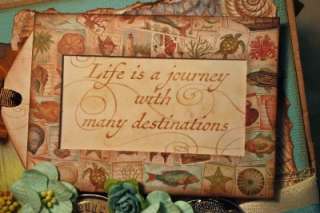 TPHH LIFE IS A JOURNEY Paper Bag Album with tags by Bonnie  