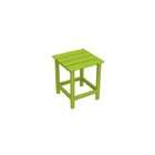   Earth Friendly Sea Breeze Outdoor Side Table   Electric LIme Green