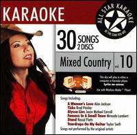 Karaoke Mixed Country, Vol. 10 (CD) 