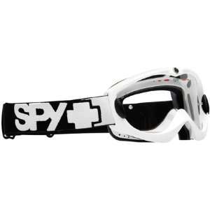  Spy Optic Alloy Goggles (SHINY WHITE) Automotive