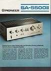 Vintage PIONEER SA 8500 II Integrated Amp Great Condition Rare find 