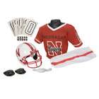   Sports Nebraska Cornhuskers Youth NCAA Deluxe Helmet and Uniform Set