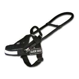  Dean & Tyler Nylon Guide Dog Harness, Large, Black