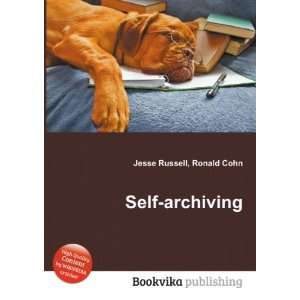  Self archiving Ronald Cohn Jesse Russell Books