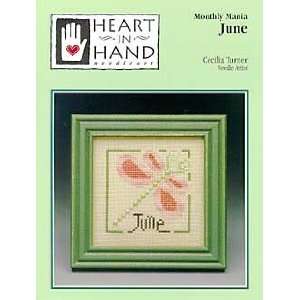  Monthly Mania June   Cross Stitch Pattern Arts, Crafts & Sewing