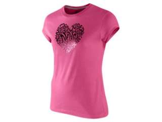  Nike Just Do It Heart Girls T Shirt