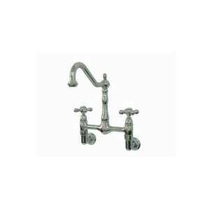 Elements of Design ES1095AX Heritage 8 Wall Mount Kitchen Faucet, Oil 