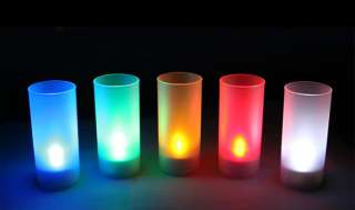 LOT 10 LED Electronic 7 changing color candle Light Bfy  