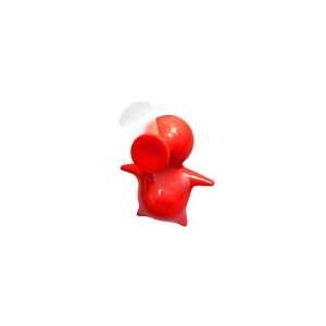   Home & Decor Mini Cartoon Battery Cooling Fan (Red): Home & Kitchen