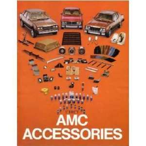  1983 AMC Accessories Sales Brochure Literature Book 