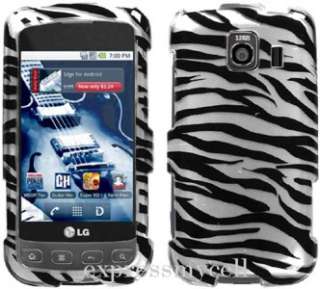 Case Cover Virgin Mobile Sprint LG OPTIMUS V U S ZEBRA  
