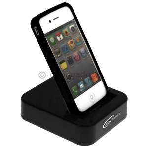  Sync & Charge Flexible Cradle (Black) & Crystal Silicone 