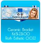 CERAMIC CASE BRACKETS ROTH 0.22 H / 3,4,5 TECNIDENT  