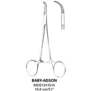  Artery Forceps, Baby Adson   Baby Adson, Curved, 7, 18 cm 