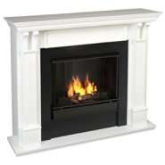 Real Flame Ashley Indoor Gel Fireplace in White 45.5Hx48Wx14D at  