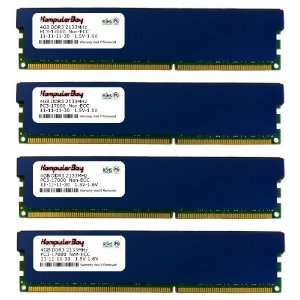  Komputerbay 16GB (4x 4GB) DDR3 PC3 17000 2133MHz DIMM with 